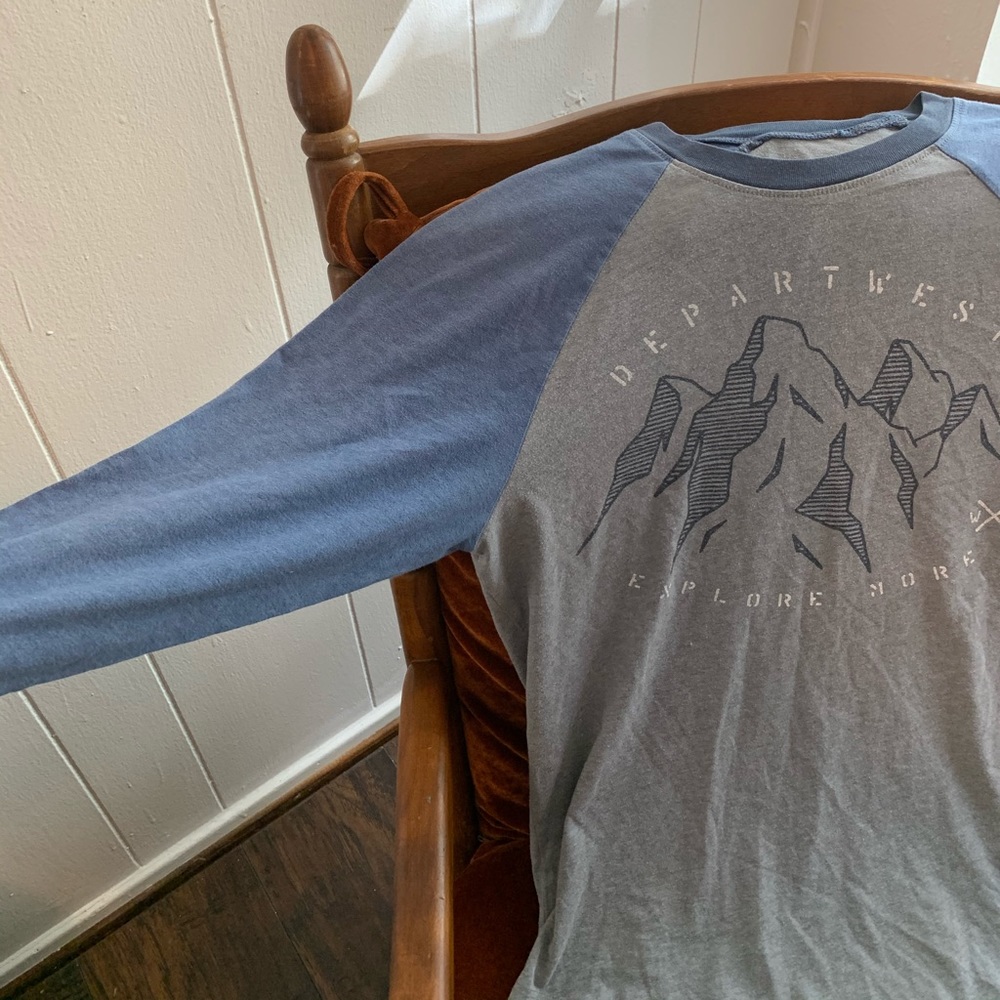 Cozy Mountain Adventure Raglan Graphic Tee - Picture 6 of 11